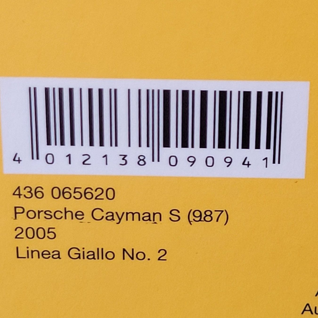 Porsche Modellini d'auto: Porsche Cayman S (987) – Nuovo e nell'imballaggio originale da Chézard-St-Martin venduto da AlPat-Collections 4