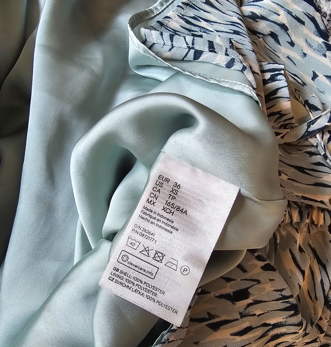 H&M Kleider: Sommer Kleid Boho Hippie Muster Gr. 36 Kurzarm luftig – Neu (gemäss Beschreibung) aus Füllinsdorf von Sunnebliemli7 4