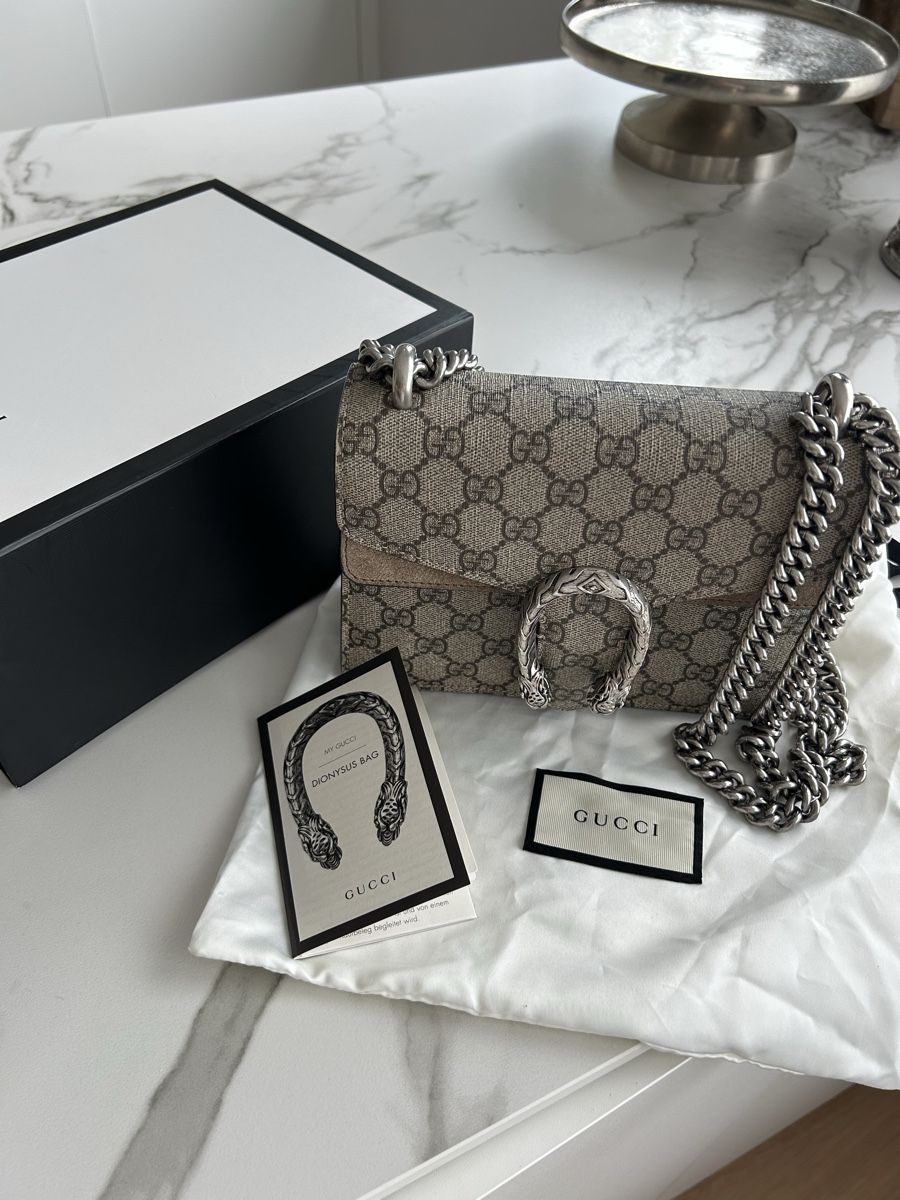 Gucci Taschen für Damen: Gucci Dionysus Tasche, GG Supreme small – Gebraucht aus Tübach von Laba1990
