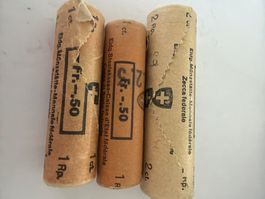 (2831) 2Rp. Rolle 1968 + 1Rp. Rolle 74+66