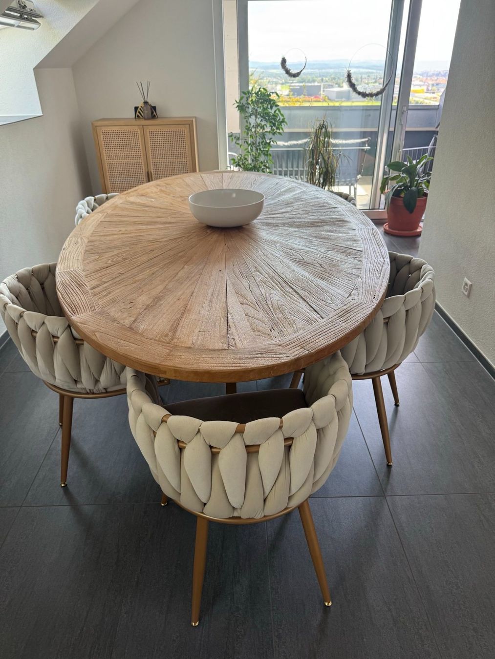 Set di tavolo e panche: Esstisch Holz Oval – Usato da Egerkingen venduto da Addy_the_Collector 2
