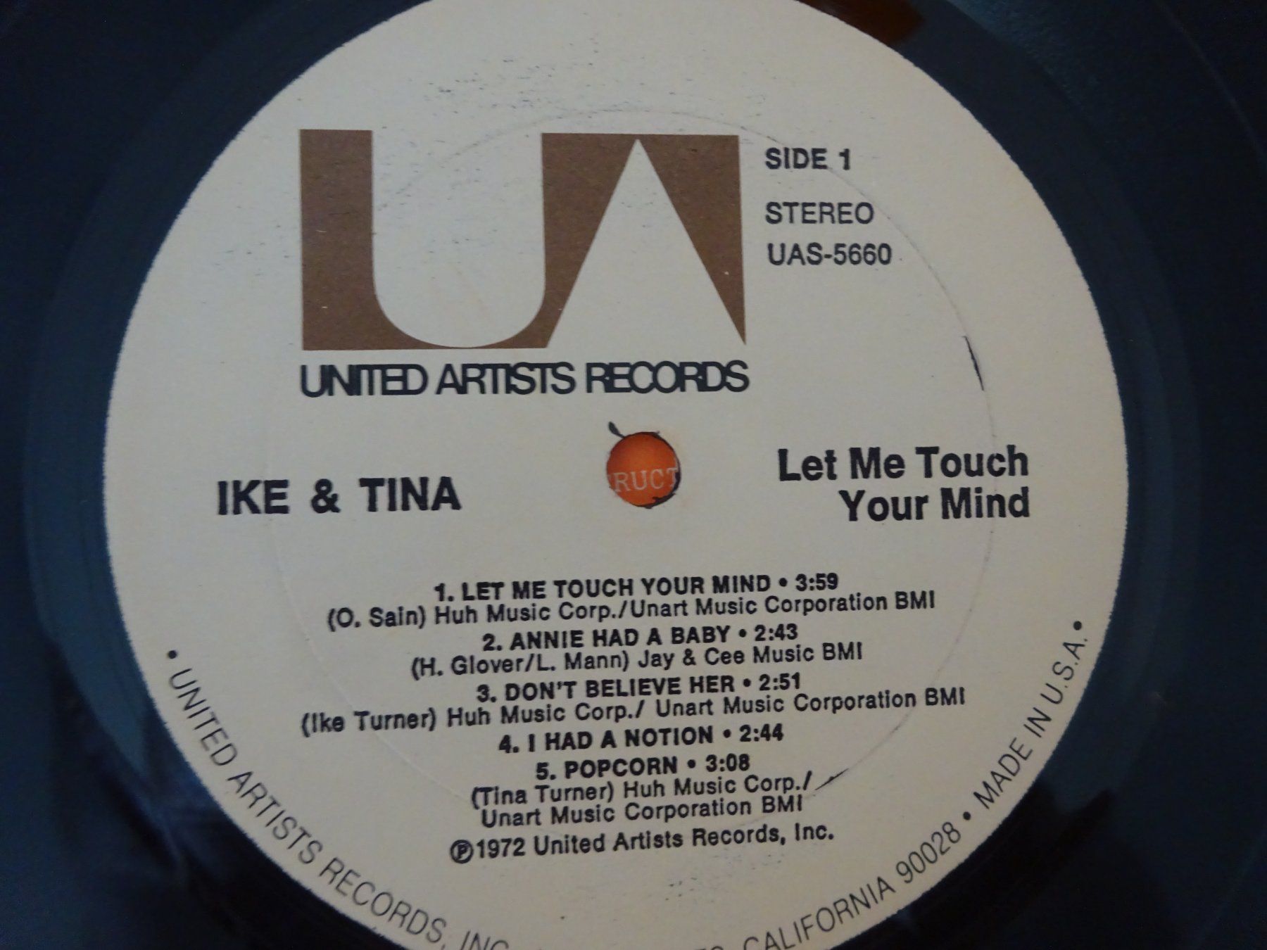 Dischi in vinile: TINA TURNER ** LET ME TOUCH YOUR MIND ** EXCELLENT – Usato da Luzern venduto da xrayspex99 3