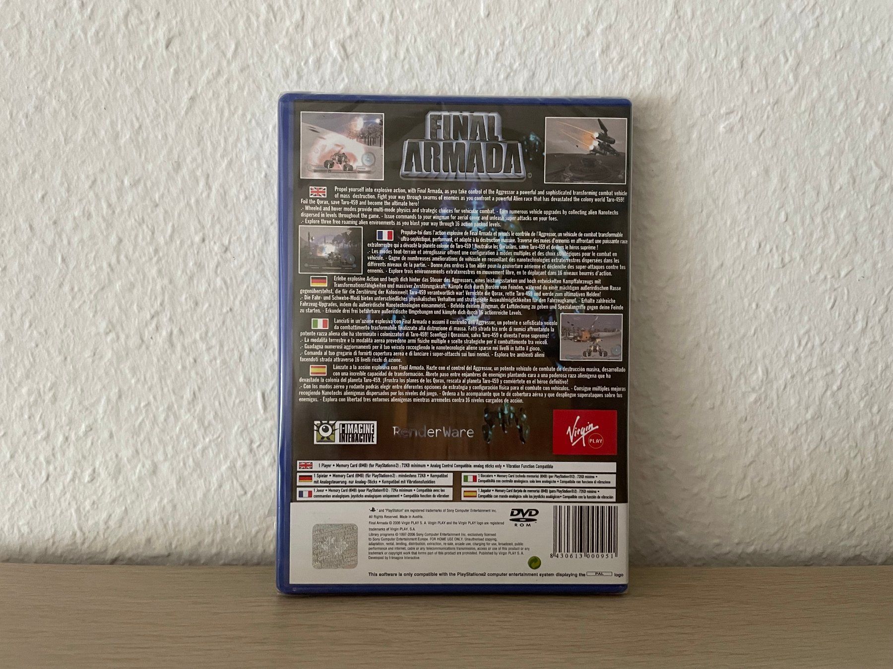 Spiele: NEU - Final Armada / PS2 – Neu und originalverpackt aus Allschwil von SliceSlice 1