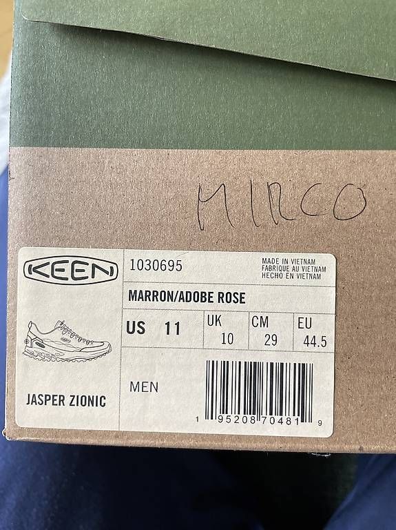 Keen Scarpe da uomo: Keen Jasper Zionic Trekkingschuhe – Usato da Bern venduto da Discomirco 4