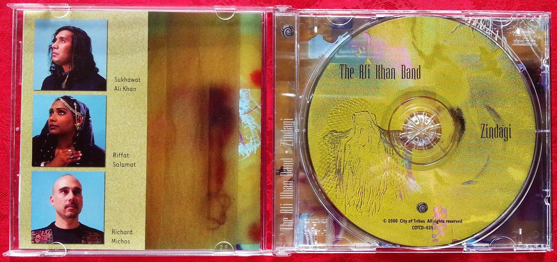 CD: CD THE ALI KHAN BAND - Zindagi, 2000 – Usato da Oberriet SG venduto da Manick 2