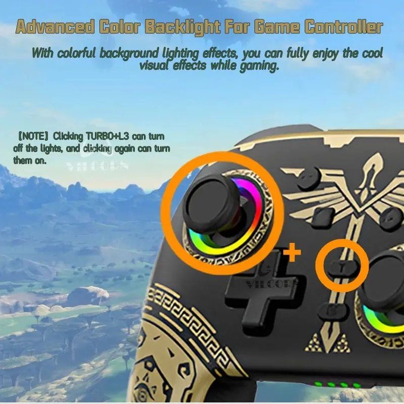 Controller: Kabelloser controller Gamepad Nintendo Pro Switch oled/Lite – Neu und originalverpackt aus Genève von Top-Trend 1