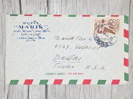 CL14 Enveloppe + Timbre Mexique 19xx