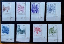MONACO coins datés ** 1984
