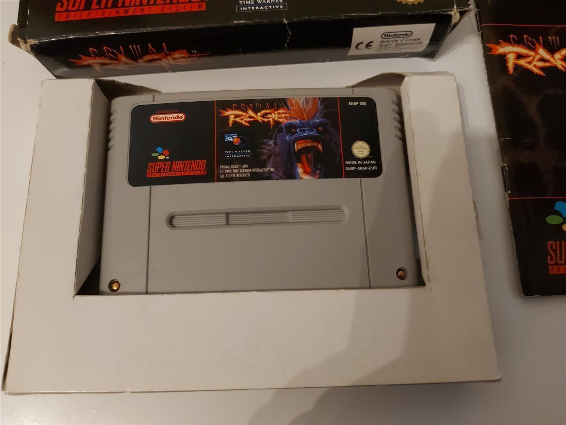 Nintendo Giochi: Primal Rage Super Nintendo SNES OVP – Usato da Aarau venduto da Kaesekuchen2000 1