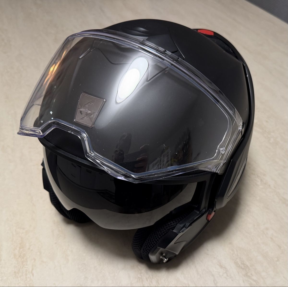 Caschi & visiere: Casque Moto Scorpion Exo-Tech Evo Solid – Usato da Echandens venduto da palpassure 2