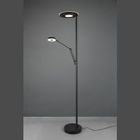 LED Stehleuchte, Schwarz, 181 cm Höhe