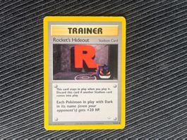 Pokemon Rocket‘s Hideout non Holo Neo Revelation