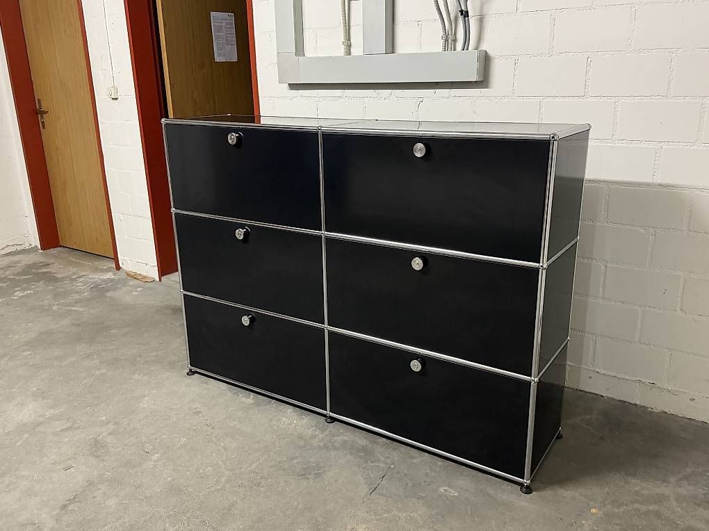 USM Commodes: USM Haller Sideboard Schwarz 2x3 – D'occasion à Dietikon par Kumar_Occasionen 2
