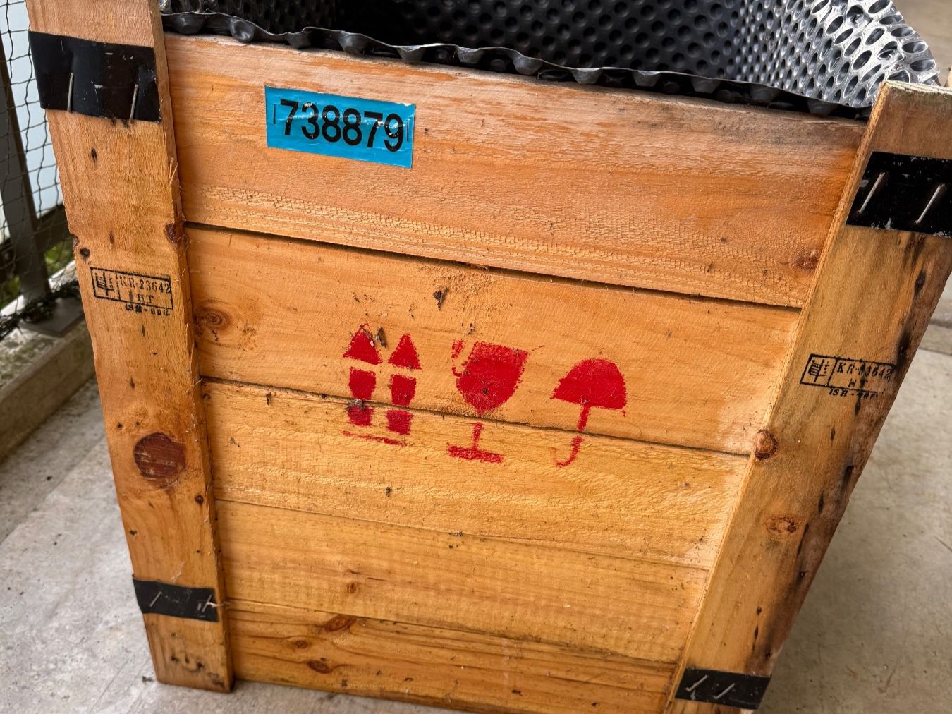 Transportkisten: Hochbeet Kiste – Gebraucht aus Oberrüti von Pigelinus