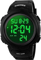Wasserdichte Sportuhr mit Alarm/Chrono