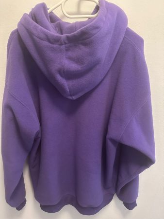 Rebel Kapuzenpullover lila Gr. M