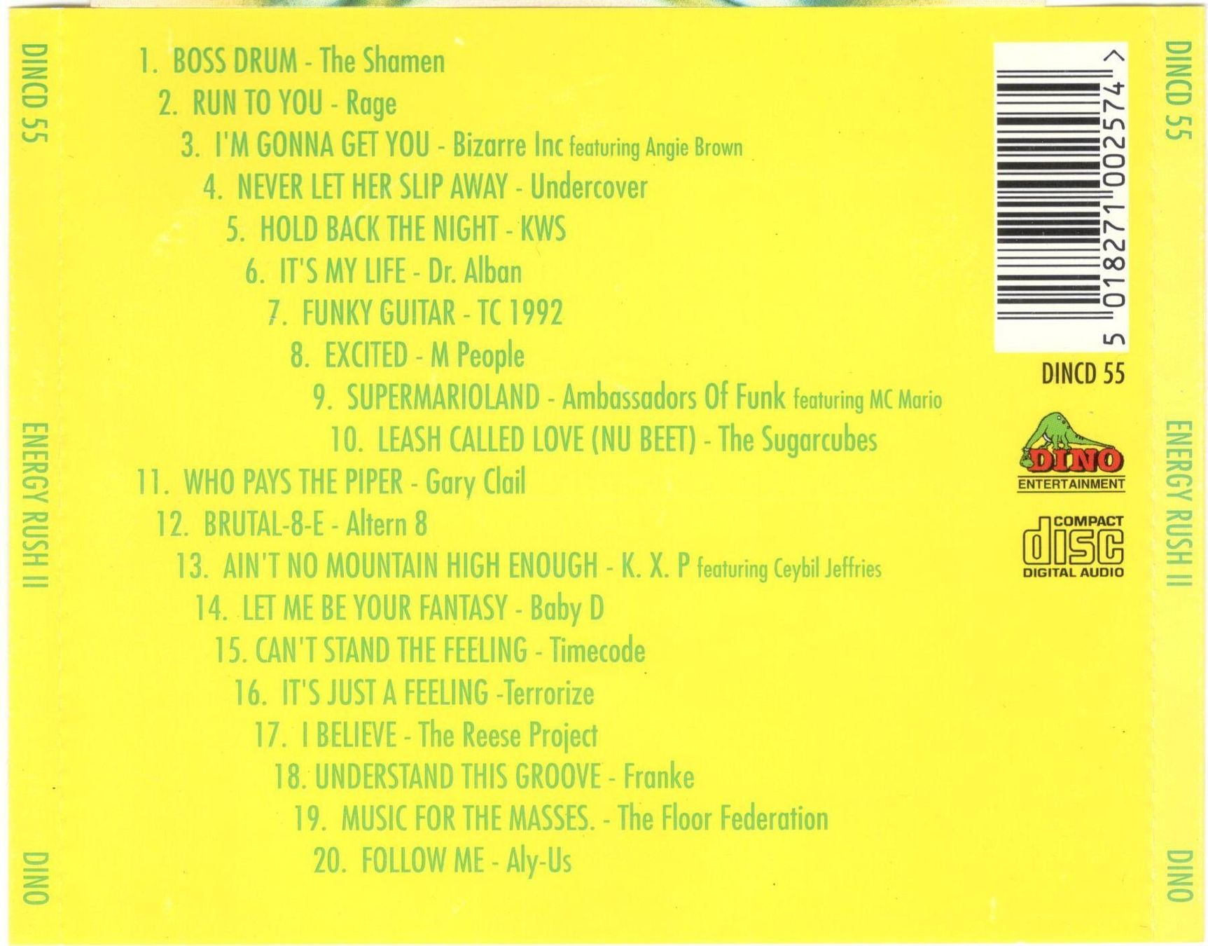 CDs: Energy CD Rush II – Gebraucht aus St. Margarethen TG von Smiley-Face 1