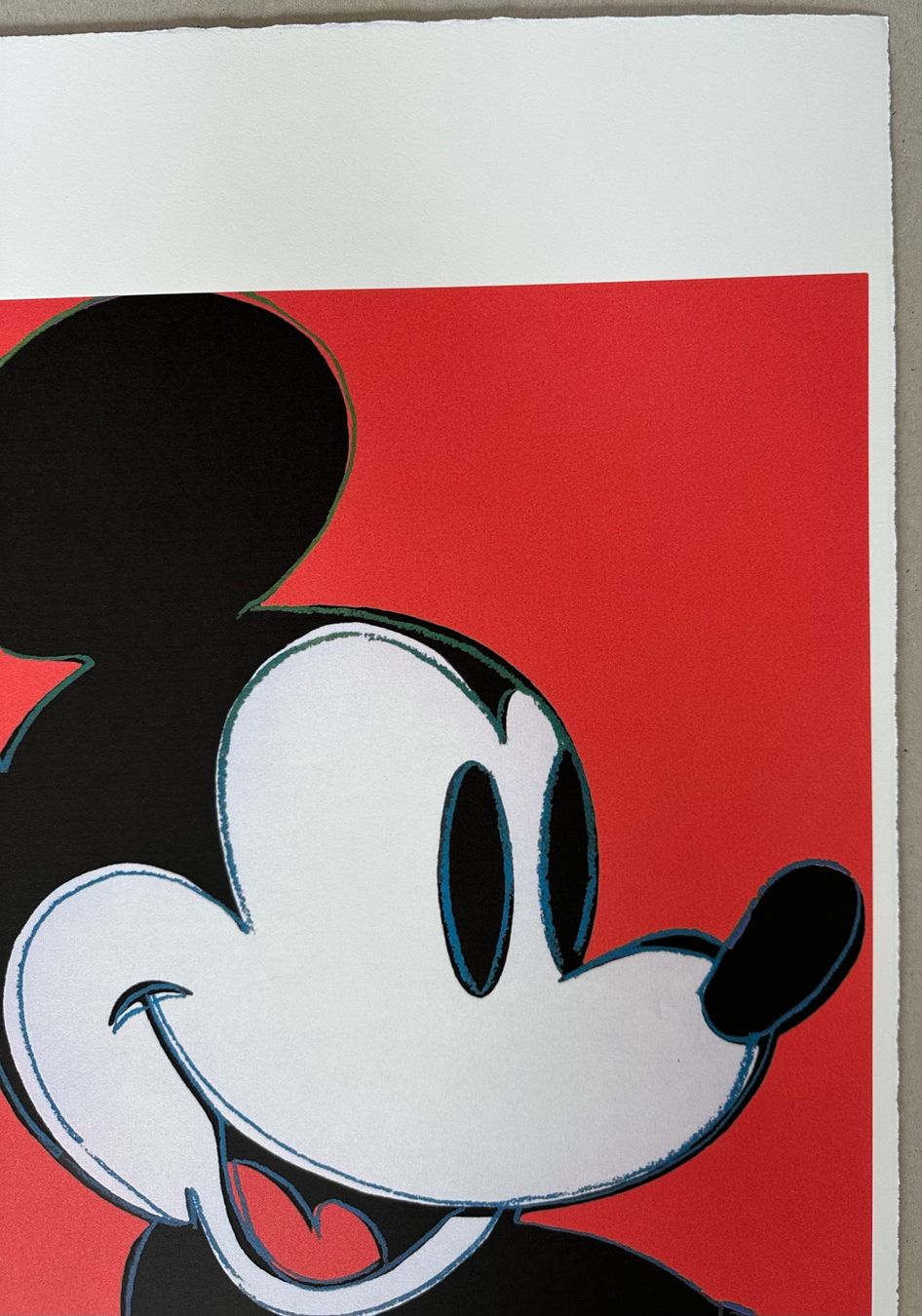 Poster & Bilder: Andy Warhol: Mickey Mouse, POP Art 38/100 – Neu (gemäss Beschreibung) aus Meilen von Smgdesign 4