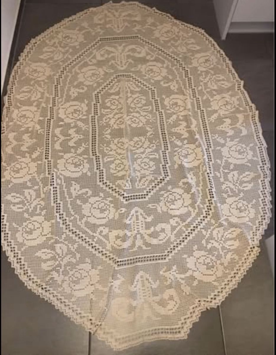 Sonstige Tischwäsche: Tischdecke Handarbeit 12x160 – Neu (gemäss Beschreibung) aus Zug von Biki72