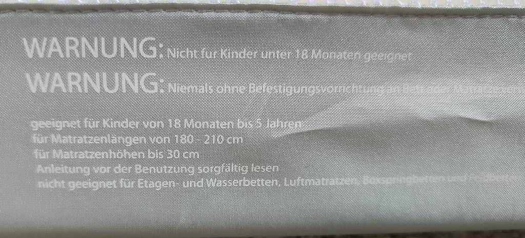 Box & Barriere di sicurezza: Gratis: Reer Bettschutzgitter 180/210 cm – Usato da Rickenbach Sulz venduto da nna81 3