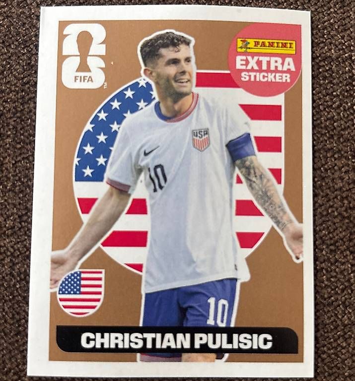 Sammelbilder & Trading cards: Bronze Christian Pulisic Panini Extra Sticker h – Gebraucht aus Zürich von Eti31