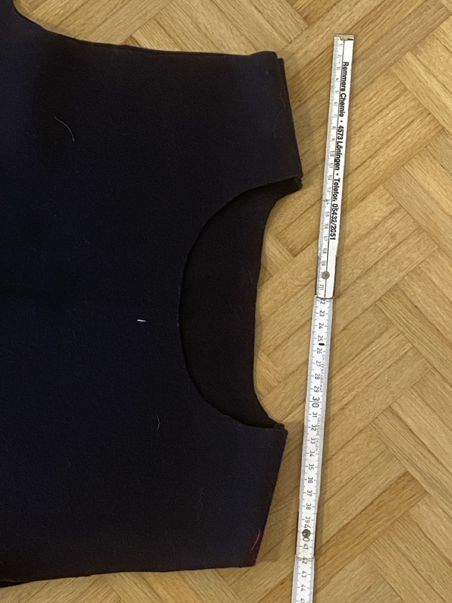 Stoffe: Dicker schwarzer Filz Stoff – Neu (gemäss Beschreibung) aus Flawil von sonnengeist 1