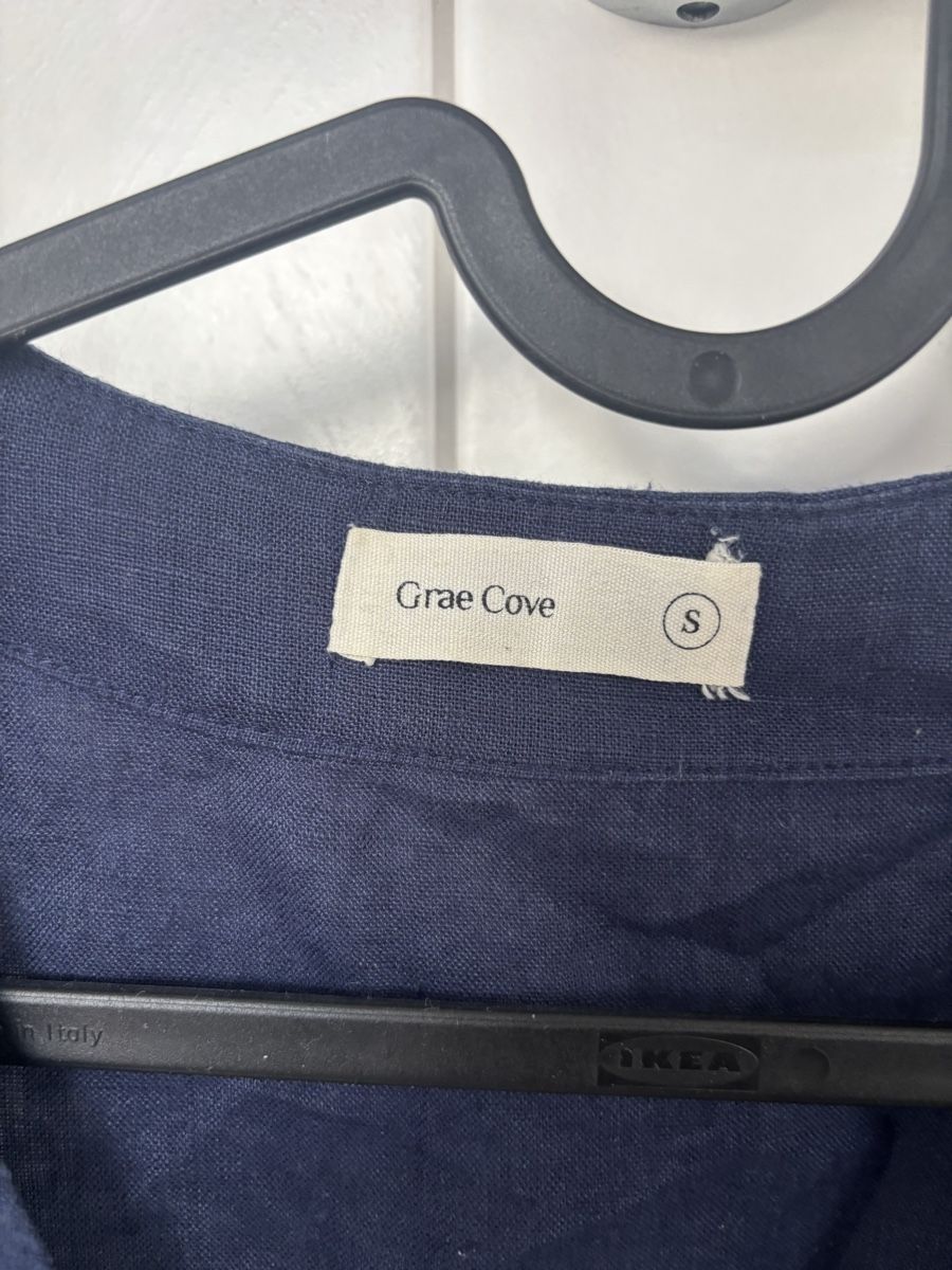 Vestiti: Blue Linen dress – Nuovo (secondo la descrizione) da Riedikon venduto da cra_kym5 2