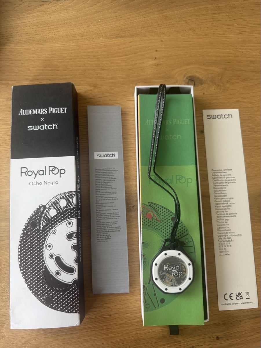 Swatch Uhren: Swatch x Audemars Piguet Royal Pop – Gebraucht aus Stansstad von B_B06 1