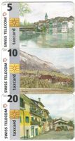 Taxcard S056 - S058 Olten, Yvorne, Lugano
