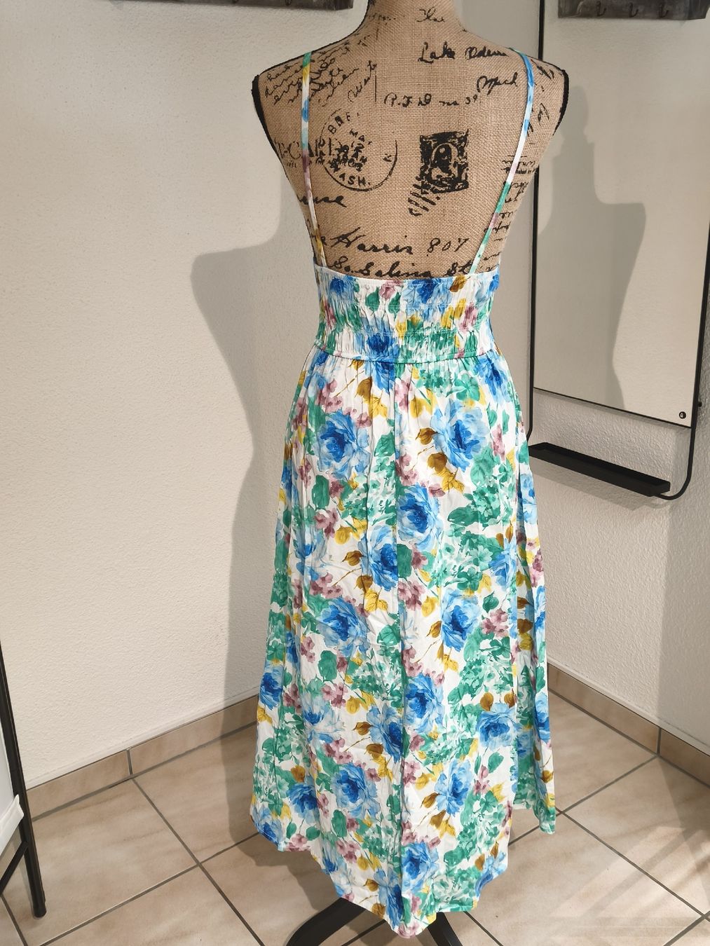 Zebra Vestiti: Zebra Sommerkleid Blumenmuster Grösse M 100% Baumwolle – Nuovo (secondo la descrizione) da Emmetten venduto da SecondhandSiska 2