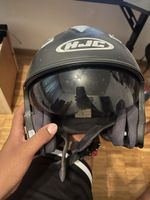 Motorradhelm HJC ECE R 22-05 XL 61 1500g schwarz
