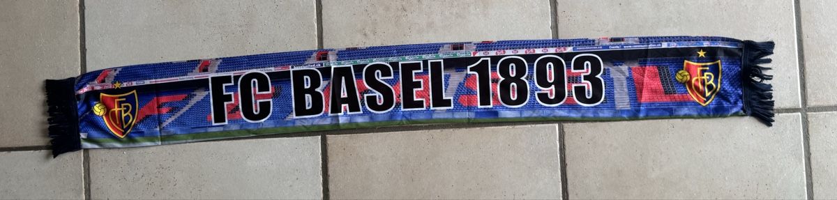 FC Basel Foulard & Sciarpe: Fc Basel Schal – Usato da Lenzburg venduto da Meister_k 1