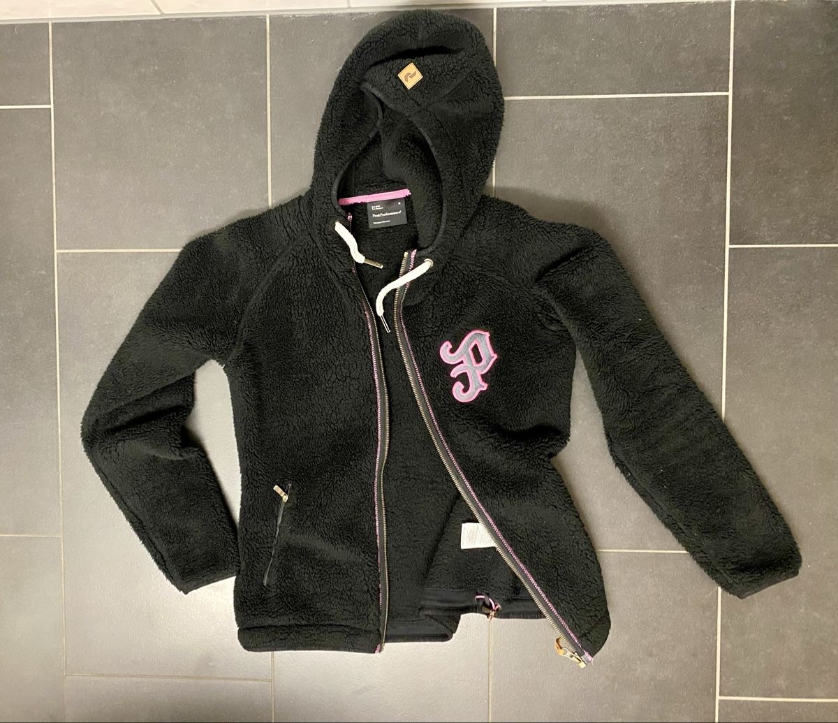 Peak Performance Giacche: Peak Performance Fleece Jacke schwarz Gr. M – Usato da Schmitten FR venduto da resina 1