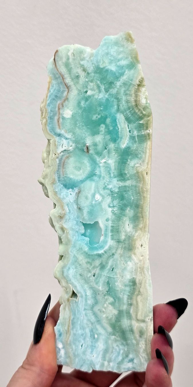Minerali & Pietre curative: Top Hemimorphit Scheibe E 181g – Nuovo e nell'imballaggio originale da Matzingen venduto da Shay_Crystalz