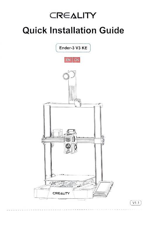 Stampanti 3D: 3D Drucker Creality Ender 3 V3 KE – Usato da Langenthal venduto da Animar 3