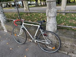 Original Schneider Rennvelo Vintage Weiss Rot