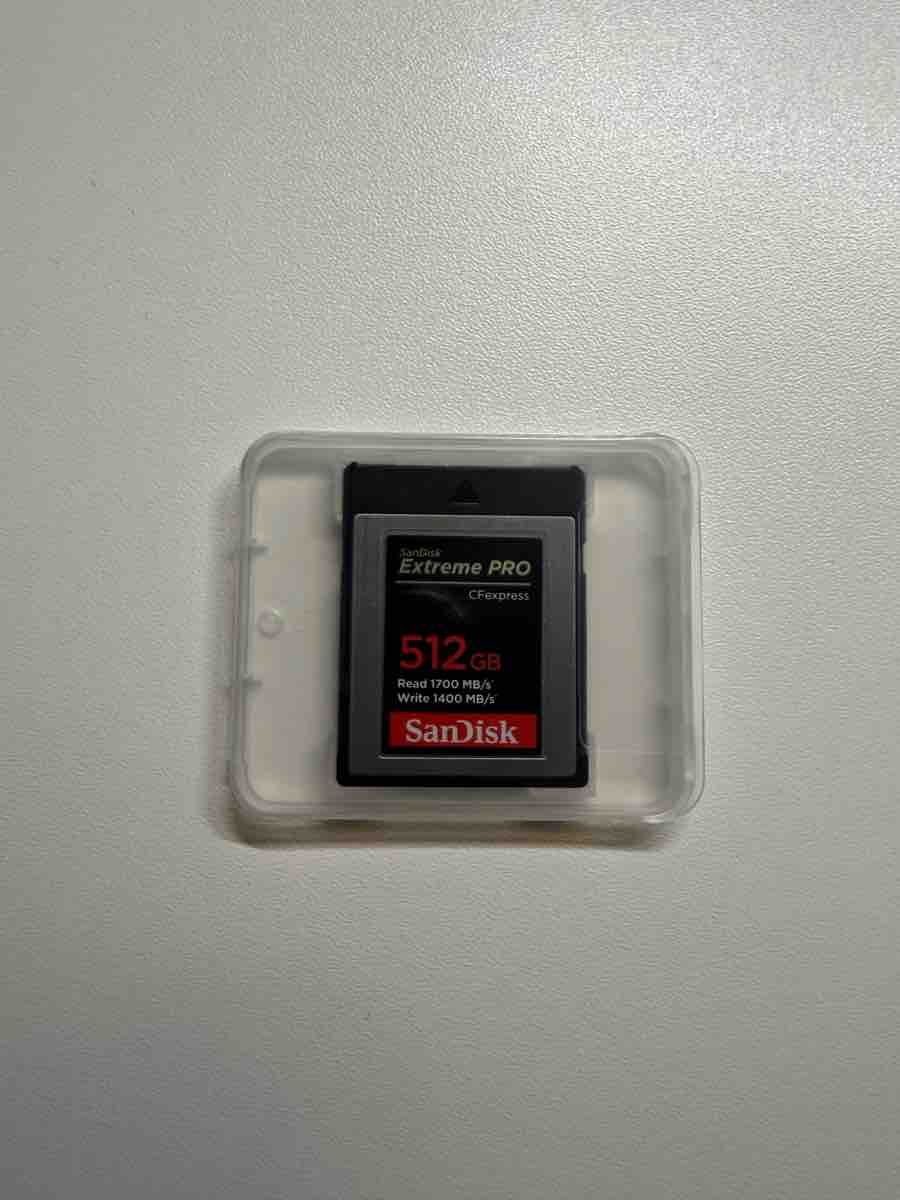 Sandisk Speicherkarten: SanDisk Extreme PRO CFexpress 512 GB – Gebraucht aus Jona von Schlagi02