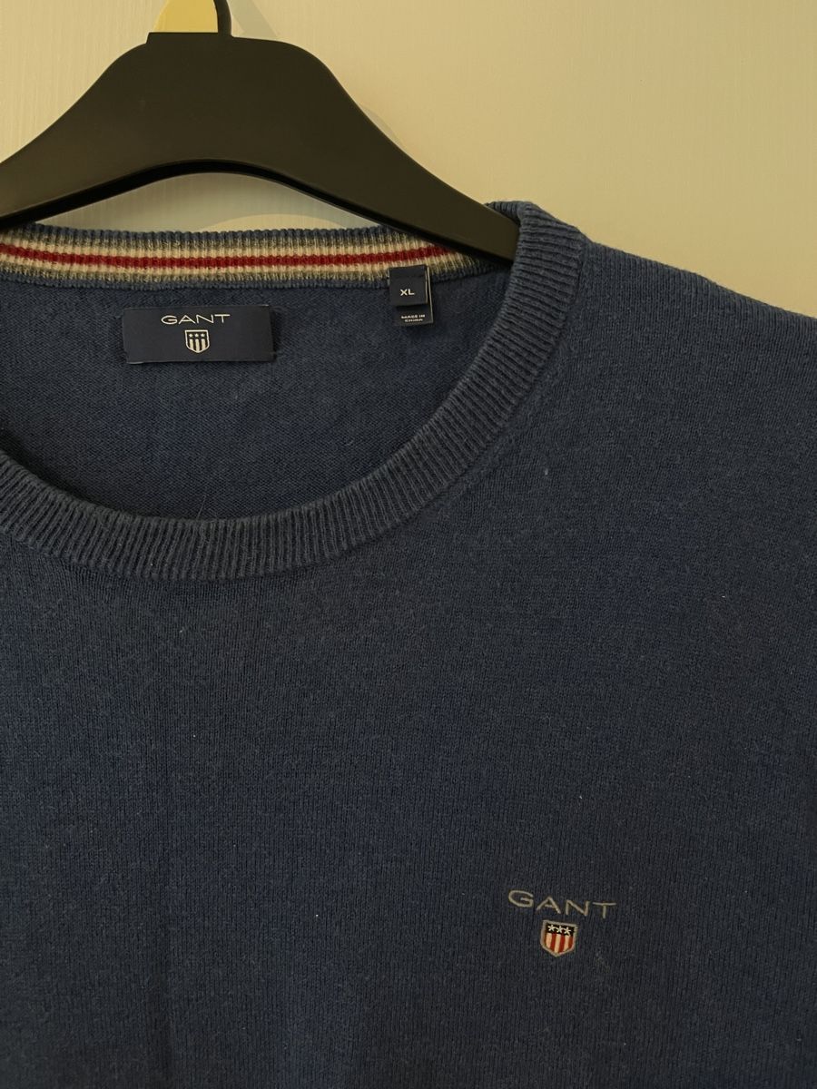 Gant Magliette Polo: GANT Pullover XL, wool! , Blau, elegant, oryginal, y2k – Usato da Wetzikon ZH venduto da Jan_wojt 1