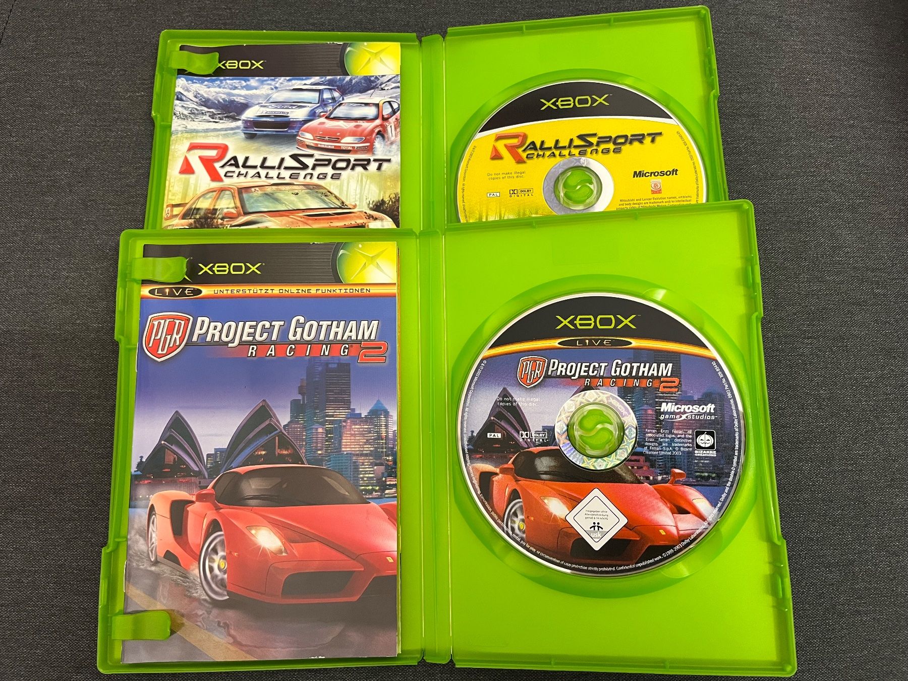 Microsoft Spiele: Xbox Rennspiele Bundle: Project Gotham Racing 2 & Rally – Gebraucht aus Thalwil von ranx 1