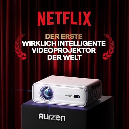 Proiettori: Smart Beamer 4K 1080P Bluetooth Heimkino DoIby Audio – Nuovo e nell'imballaggio originale da Zürich venduto da Novamart 1