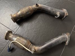 Nissan 350Z DE-Modell, Fallrohr Downpipe