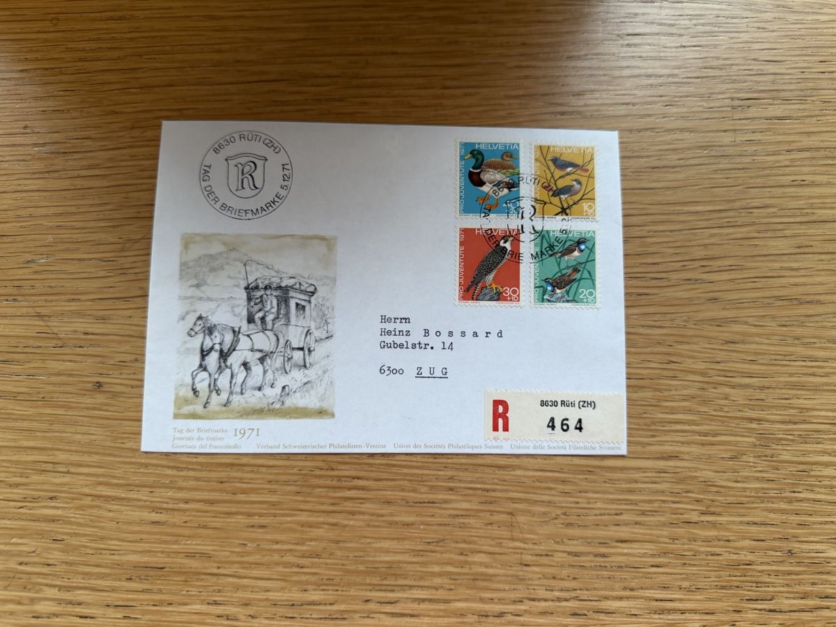 Tutti i francobolli: 5 mal Tag der Briefmarke Schweiz – Usato da Murgenthal venduto da Tina_4055 6