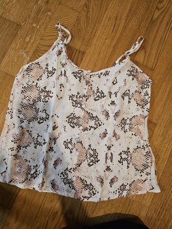 Leichtes Sommer Top im Schlangenmuster Gr. xs