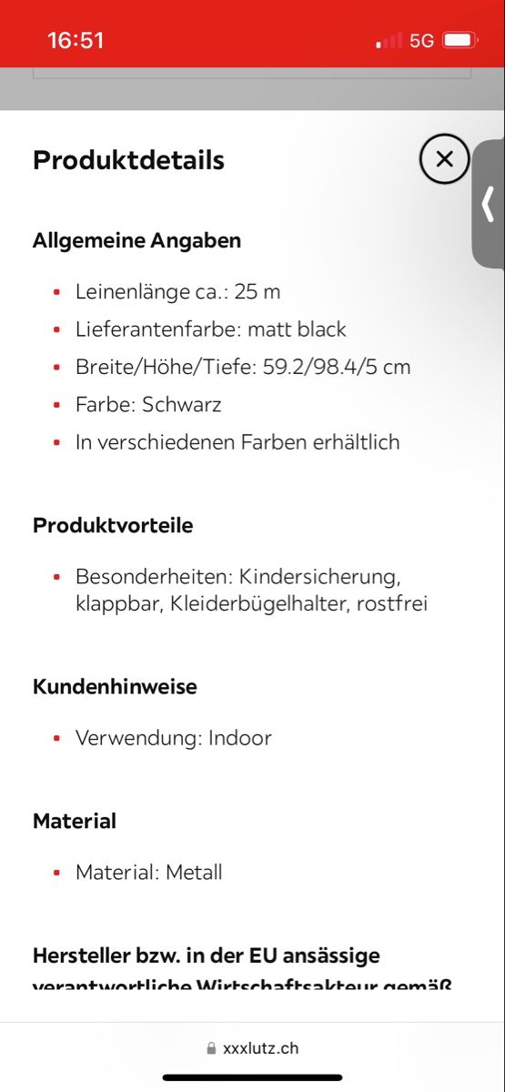 Brabantia Stenditoi: Brabantia Wäscheständer – Usato da Bern venduto da lis_vb2h 2