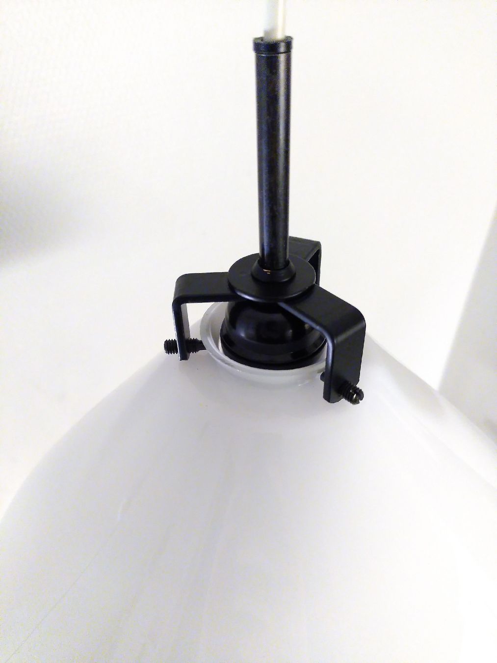 Paralumi: Lampenschirm, Glas weiss, opal – Usato da Basel venduto da kas_8r2y 3