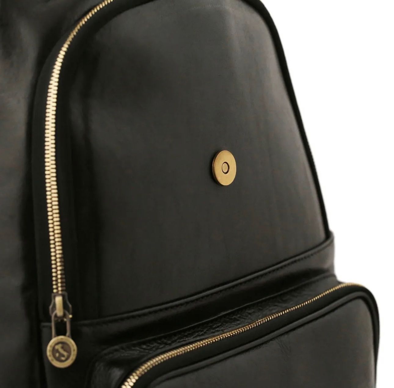 Zaini: Lederrucksack Venezia - Farbe: Schwarz – Nuovo e nell'imballaggio originale da Wittenbach venduto da WWW.DRILUBAGS.CH 4
