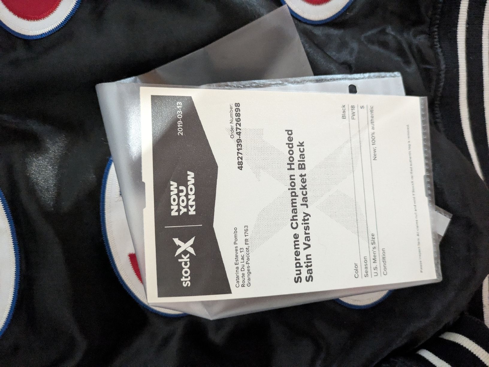 Supreme Giacche: Veste Champion x Supreme – Usato da Tramelan venduto da cat_67zv 3