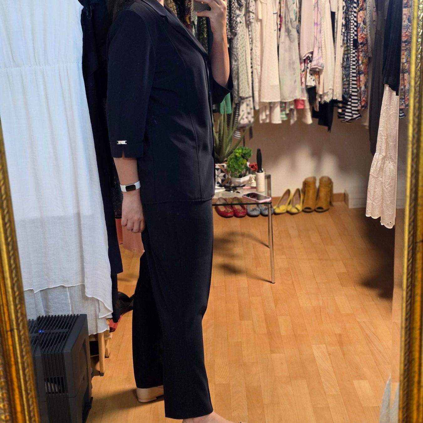 Anzüge & Kostüme: Grandiosa Set Blazer & Hose Gr.44 dunkelblau – Gebraucht aus Wald ZH von CapLux 1