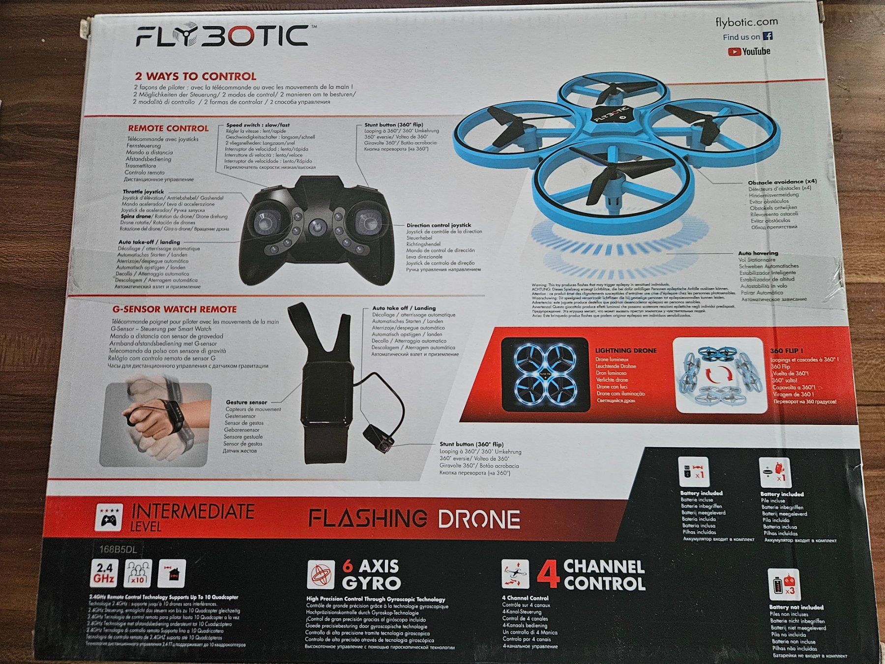 Giocattoli: Silverlit Flashing Drone (84600) – Nuovo e nell'imballaggio originale da Gossau SG venduto da Zelte 1
