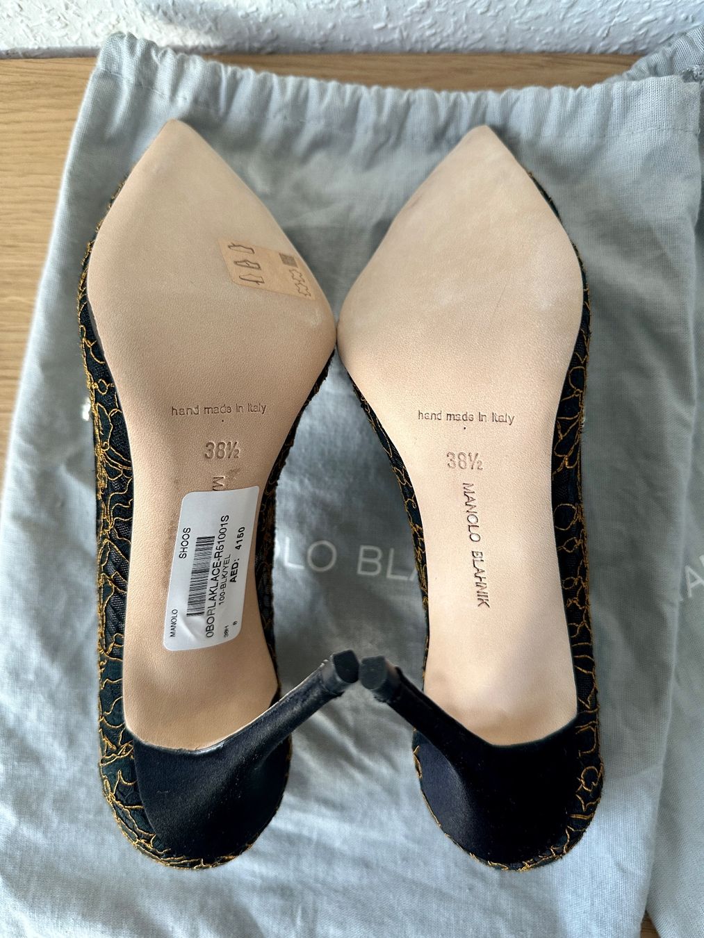 Scarpe da donna: Authentiques Escarpins Manolo Blahnik 38.5 NEUFS – Nuovo e nell'imballaggio originale da Carouge GE venduto da loveluxury 6